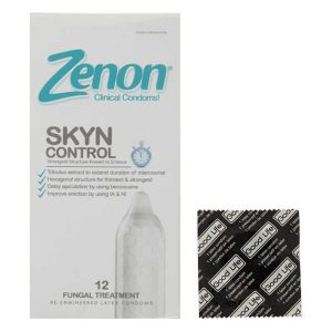 کاندوم زنون مدل Skyn Control بسته ۱۲ عددی